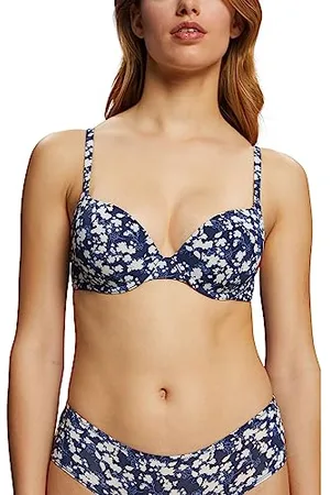 ESPRIT Damen Printed Micro RCS sexy Padded Gepolsterter BH, , 80 D