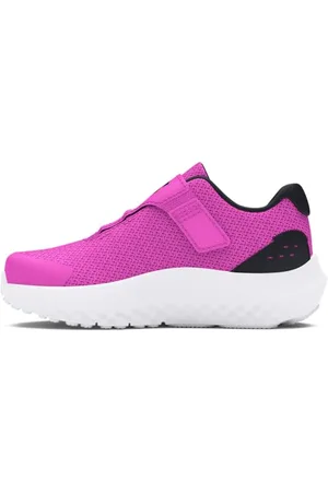 Under Armour Mädchen UA GINF Surge 4 AC, bequeme Kinder Laufschuhe für Sport und Freizeit, leichte Sportschuhe für Mädchen