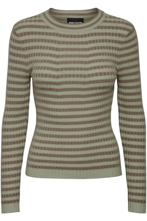 Pieces® PCCRISTA LS O-Neck Knit NOOS BC