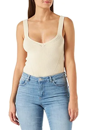 Morgan Damen Debardeur Tricot Uni 221-mgola Tanktop, , XS