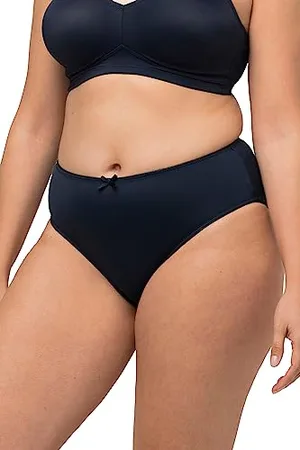 Ulla Popken Damen Slips, 2er-Pack Slip, , 46