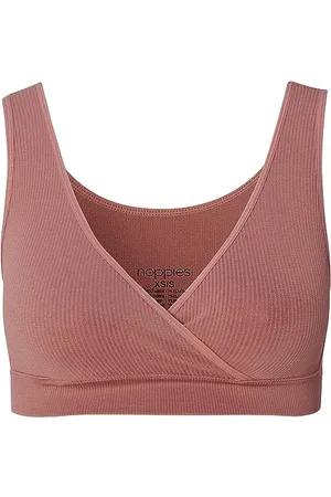 Noppies Maternity Damen Gayla Seamless Nursing Rib Cross top Trägershirt/Cami Shirt, Burlwood-N143, XL/XXL
