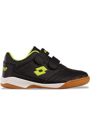 Lotto Sneaker, Black/FR.Yellow, 28 EU