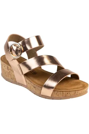 Chattawak Damen 18hlilourosegold41 Sandale mit Absatz, , 41 EU