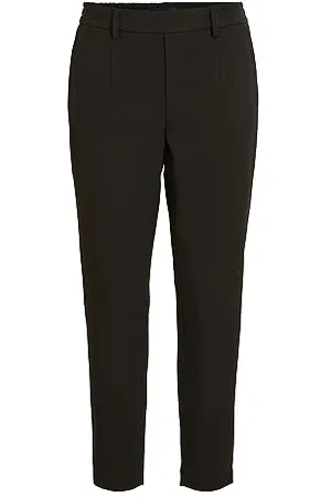 Object Damen Objlisa Slim Pant Noos Hose, Black, 42 EU