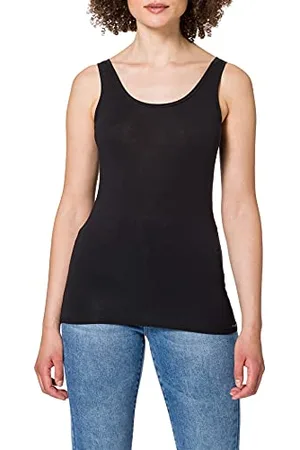 Skiny Damen 080480 Tank Top, Black, 36