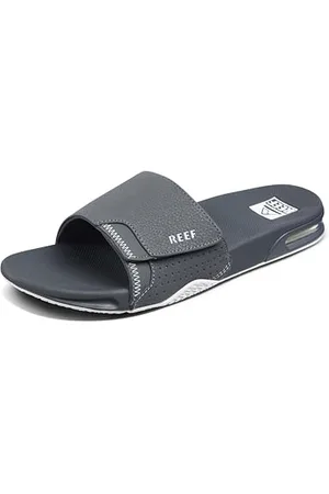 Reef Herren Fanning Flipflop, Schwarz Braun, 44 EU