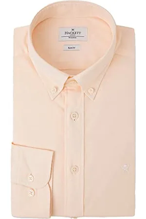 Hackett Herren Garment Dyed Oxford Hemd, , S