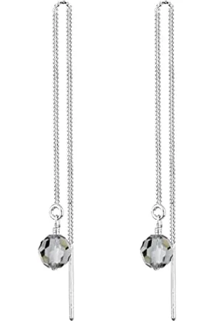 Elli Ohrringe Damen Glamour Hänger mit Kristall in 925 Sterling Silber