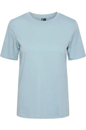 Pieces® Damen Pcria Ss Solid Tee Noos Bc, ,M