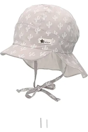 Sterntaler Jungen Schirmmütze mit Nackenschutz lang Kaktus Sonnenhut, , 47