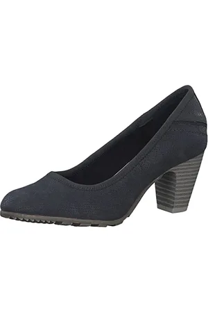 QS by s.Oliver Pumps 5-5-22404-20 Blau Red Label