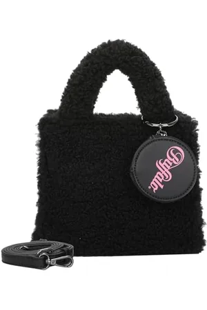 Buffalo Damen Boxy02 Fur Black Cross