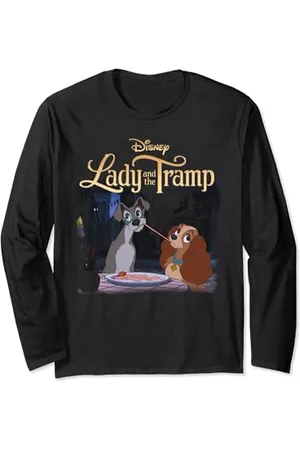 Disney Lady And The Tramp Homage Langarmshirt