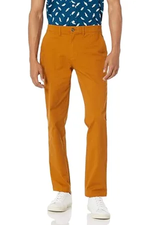 Amazon Herren Legere Stretch-Chinohose mit schmaler Passform, , 34W / 28L