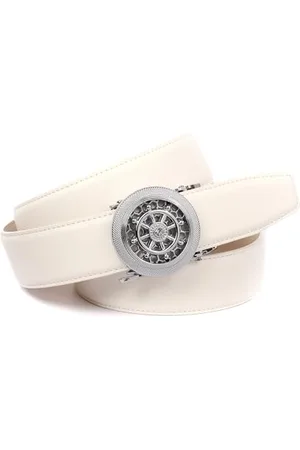 Anthoni Crown Damen Ledergürtel Gürtel, , 95