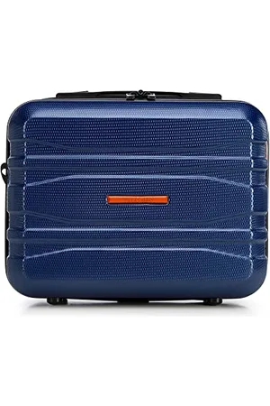 Wittchen Adventure Line Moderner Beauty Case aus Polycarbonat Horizontalen Streifenmuster Kosmetikkofer 13L