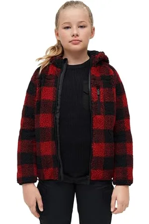Brandit Kids Teddyfleece Jacket Hooded, Farbe: , Größe: XXL170