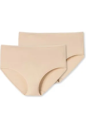 Schiesser Damen 2 Pack Midi Slip Bio Baumwolle - 95/5 Organic Unterwäsche, , 48 EU