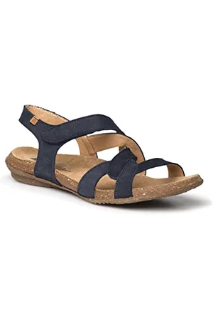 El Naturalista Damen Sandaletten Wakataua, Frauen Sandalen,Strandschuhe,Sommersandalen,bequem,flach,Women