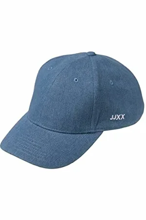 JJXX Damen Jxbasic Small Logo Denim Cap Baseballkappe, Medium Blue Denim, Einheitsgröße EU