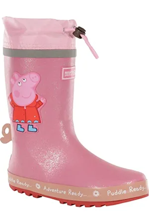 Regatta Peppa Wutz Puddle Gummistiefel mit verstellbarem Gummizug