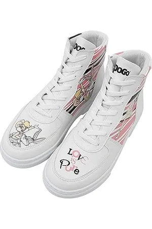 Dogo Ace Boots - Love is Pure - Vegane Damen Boots und Nachhaltige und Bunte Stiefeletten - Trendige Bequeme Stiefel für Damen
