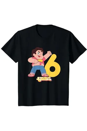 Cartoon Network Kinder Steven Universe Star 6th Birthday T-Shirt