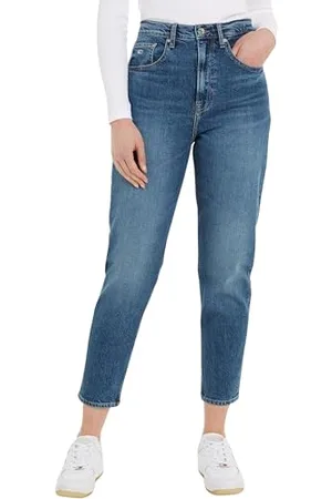 Tommy Hilfiger Damen Jeans Mom Jean Uh Tpr Ah5138 High Waist, Blau ( Medium), 32W / 32L