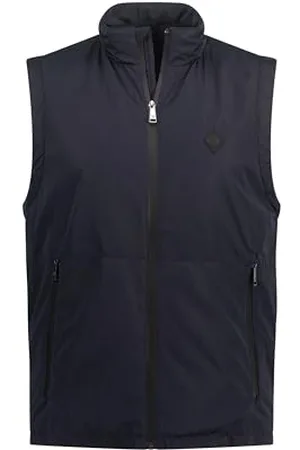 JP 1880 Herren große Größen Übergrößen Menswear L-8XL Weste FLEXNAMIC®, Strick-Rücken, wasserdichte Zipper XXL 812279130-XXL