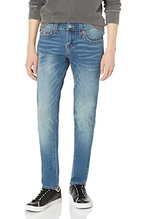 True Religion Herren Rocco Skinny Fit Jeans, , 32 W / 32 L