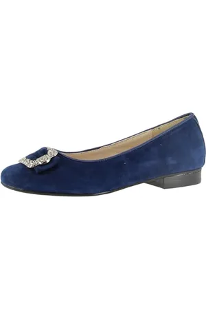 Hirschkogel by Andrea Conti Damen 3000025 Ballerinas, d.blau, 37 EU