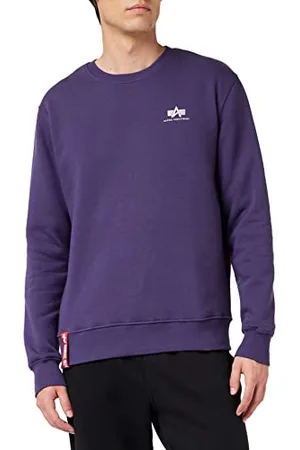 Alpha Industries Herren Basic Sweater Small Logo Sweatshirt, , S