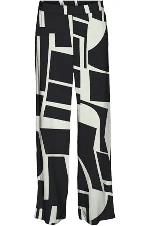 VERO MODA Vmeasy Joy Hw Wide Pants WVN Ga