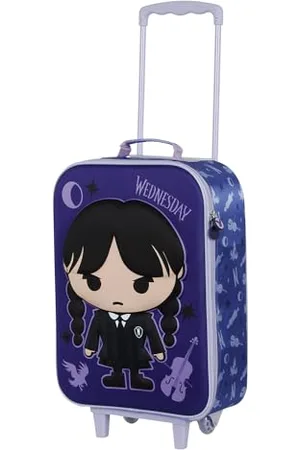 KARACTERMANIA Wednesday Chibi-Soft 3D Trolley-Koffer, , 17 x 33 x 52 cm, Kapazität 26 L