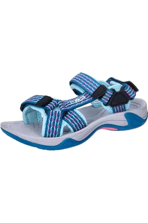 CMP Kids Hamal Hiking Sportliche Sandale, Dunkelblau-Fluo-Pink (Deep Lake-Pink Fluo), 39 EU