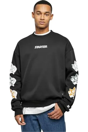 STARTER BLACK LABEL Herren Starter Star Sleeve Crewneck S Black