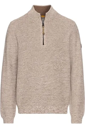 Camel Active Herren Stricktroyer aus Baumwollmix menswear-6XL