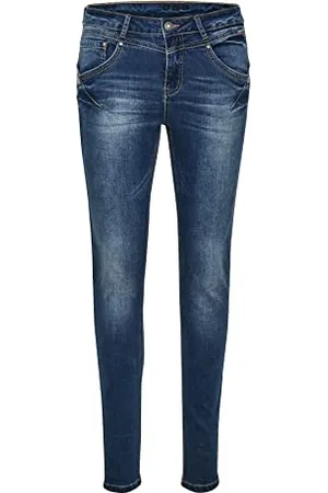 Cream Jeans Amalie Damen Jeans Skinny Fit Casual Mid Rise Jeanshose 34
