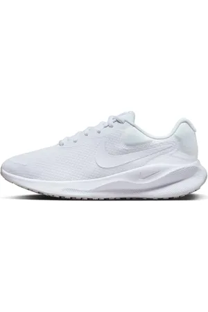 Nike Damen Revolution 7 Sneaker, White/White, 44 EU