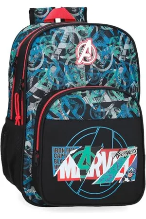 Marvel Joumma Shield Schulrucksack, , 30 x 40 x 13 cm, Polyester, 15,6 l, , Schulrucksack