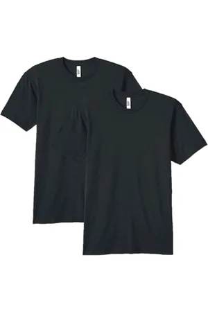 American Apparel Unisex-Erwachsene Blend Crewneck Short Sleeve Track, 2-Pack T-Shirt, (2er-Pack), X-Klein