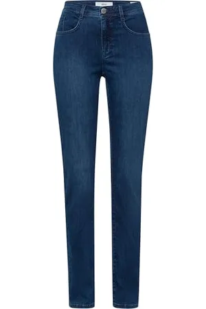 Brax Damen Style Mary Premium Denim, Used Regular Blue, 36W / 30L