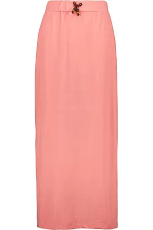 alife kickin ALIFE and Kickin LinaAK A Long Skirt – Damen Jerseyrock Knielang – Bequemer & Lässiger Freizeitrock – Perfekter Rock für Sommer & Freizeit S