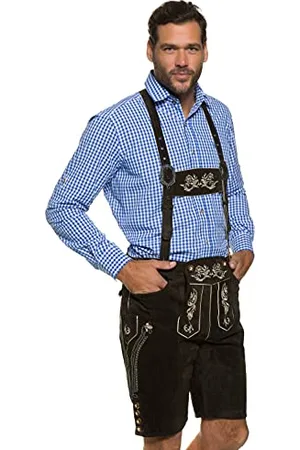 JP 1880 Große Größen Herren Trachten Lederhose Trachtenhose 1/2 , 56