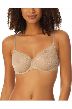 DKNY Damen Modern Lace Unlined Bra Demi BH, Undurchsichtige, , 80B