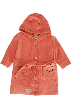 Sterntaler Baby Mädchen Bademantel Baby GOTS Bademantel Enna - Babybademantel, Kinderbademantel, Baby-Bademantel - Bio - , 74/80