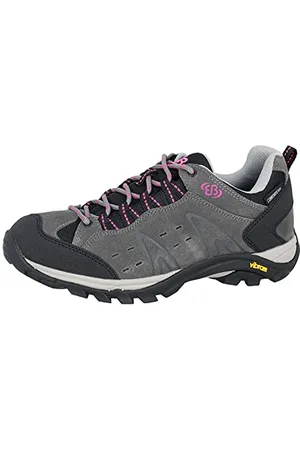 BRUTTING Mount Bona Low Damen Cross-Laufschuh, grau/schwarz/pink, 39 EU