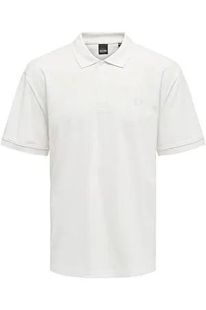 Only & Sons Herren Onsherrison Ovz Logo Emb Ss Polo, , XS