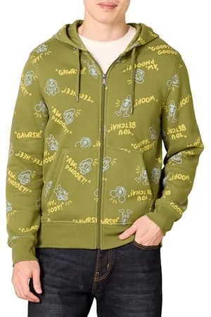 Amazon Disney | Marvel | Star Wars Herren Fleece-Kapuzenpulli mit durchgehendem Reißverschluss (erhältlich in Big & Tall), , L
